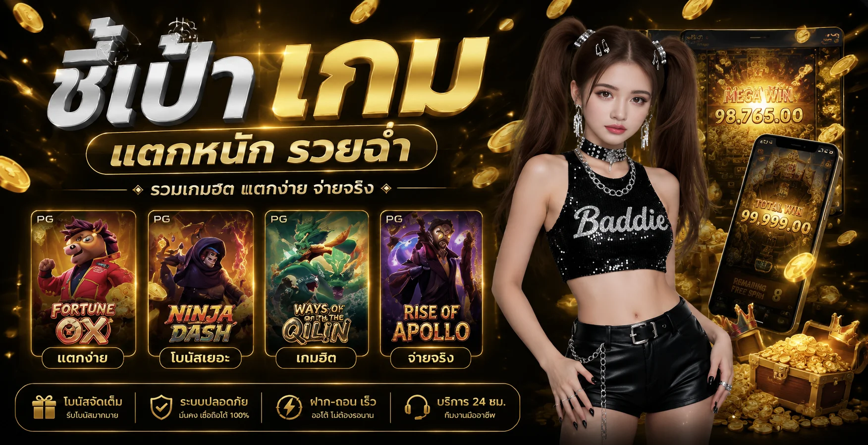 สล็อตออนไลน์ PG65 รวมเกมค่ายดังแตกง่าย